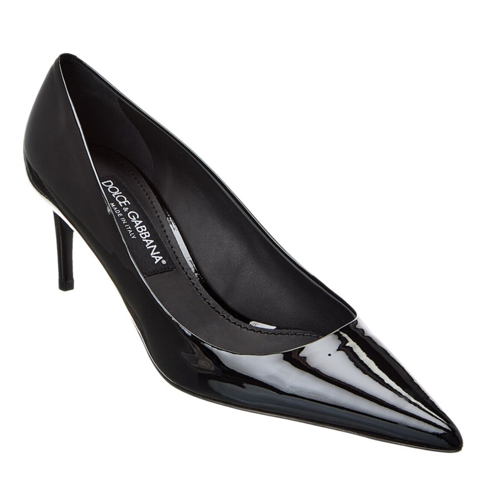 Dolce & Gabbana Glossy Black Heels